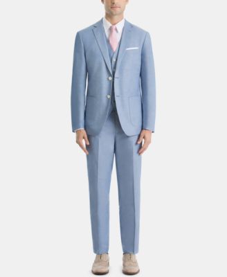 The Light Blue Chambray Suit