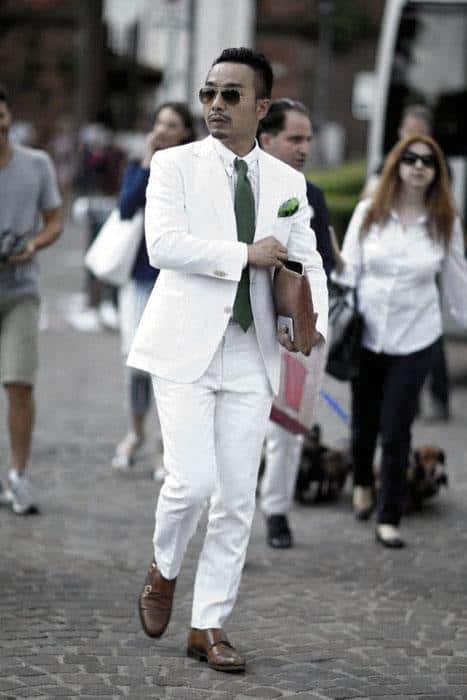 All-White Outfits for Smart-Casual Events