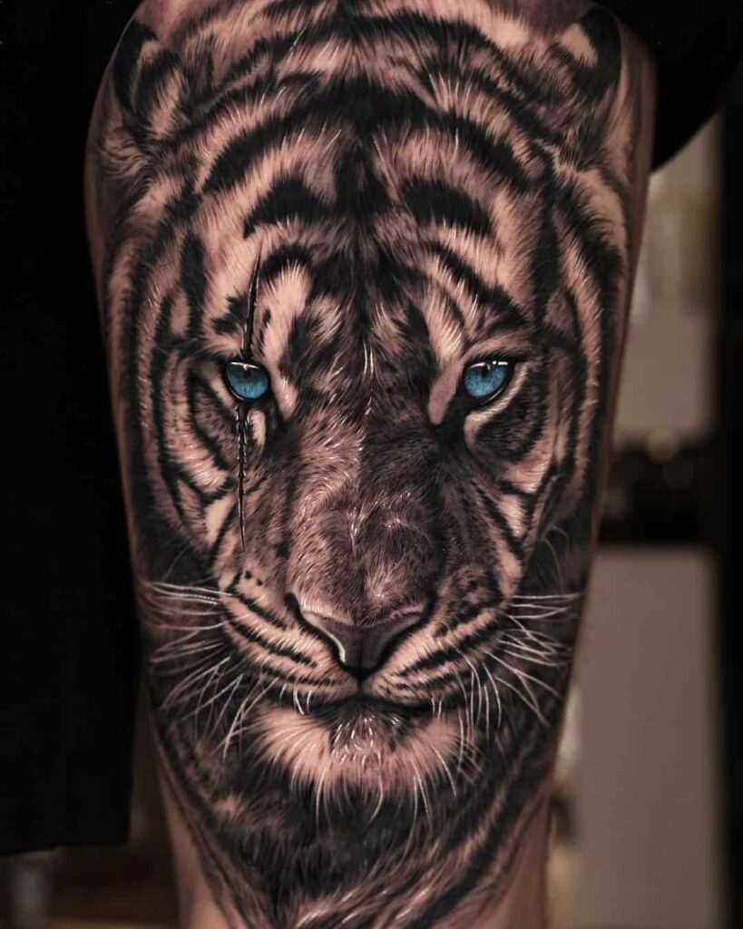 Tiger Tattoos: Symbolizing Power and Spiritual Significance